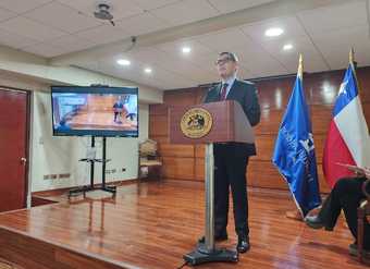 Director Nacional, Andrés Herrera, presente en un seminario en la Corte de Apelaciones de Rancagua.