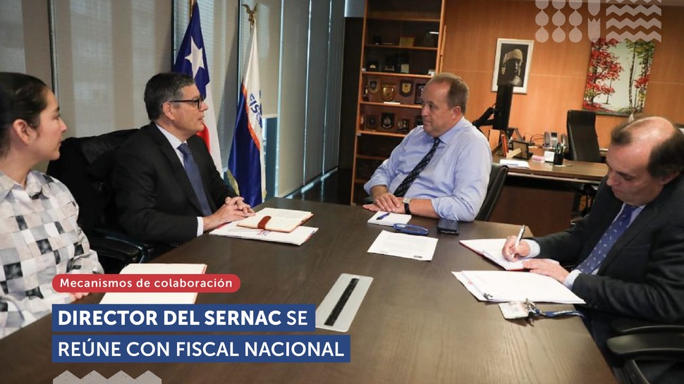 Director del SERNAC se reúne con Fiscal Nacional