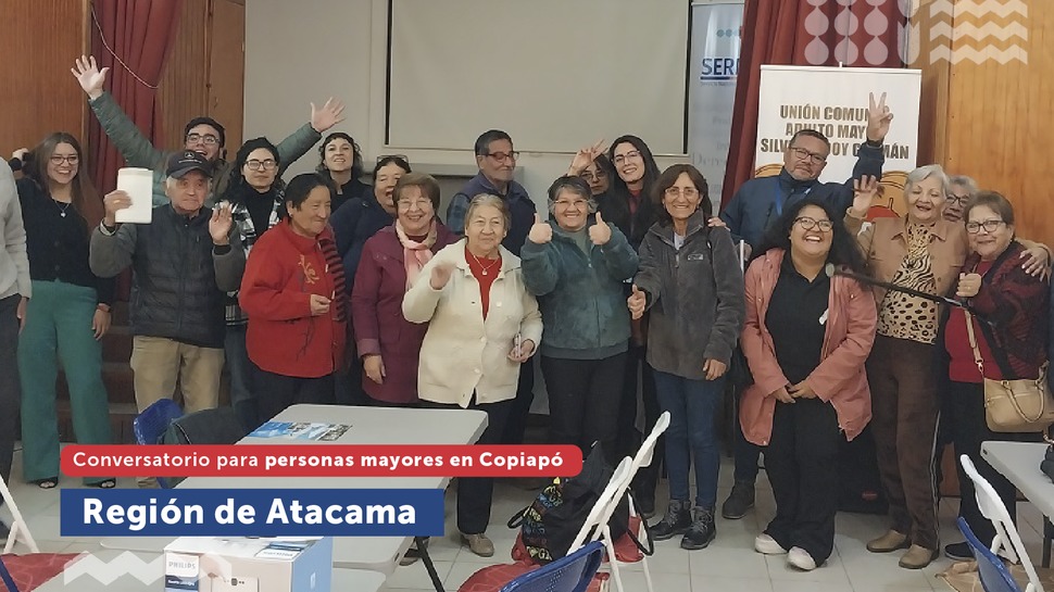Atacama: Conversatorio sobre derechos para personas mayores en Copiapó