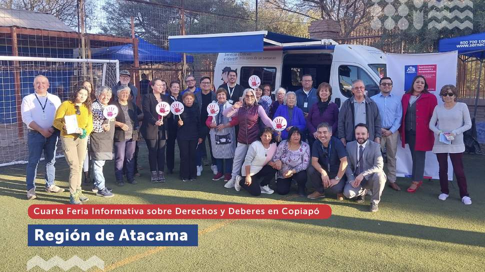 Atacama: Feria informativa sobre derechos y deberes junto a organizaciones sociales e instituciones públicas