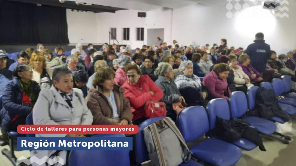 Metropolitana: Taller de educación financiera personas mayores en Melipilla, Independencia y Maipú