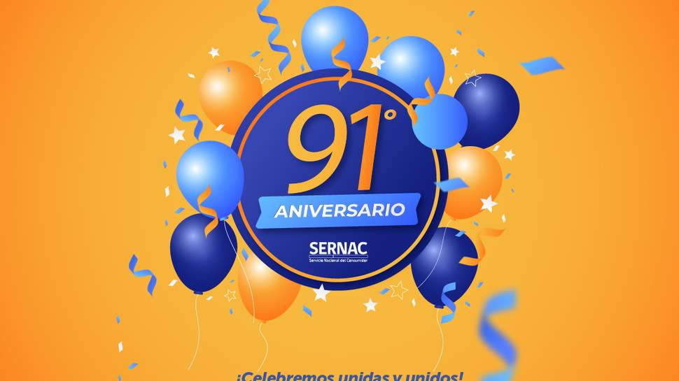 El SERNAC cumplió 91 años protegiendo los derechos de las y los consumidores