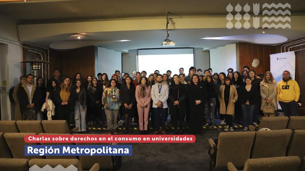 Metropolitana: Charla sobre derechos en el consumo en las universidades Gabriela Mistral y del Desarrollo