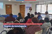 Antofagasta: Taller de educación financiera a personas mayores del Programa Vínculos