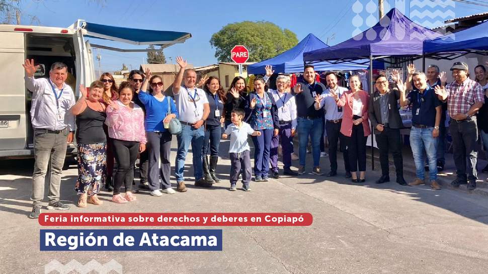 Atacama: Feria informativa sobre derechos y deberes en sector "Manuel Rodríguez" de Copiapó