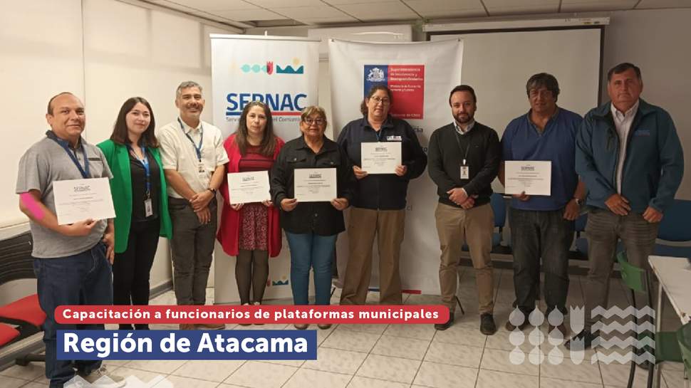 Atacama: Capacitación a encargados de plataformas municipales de la región