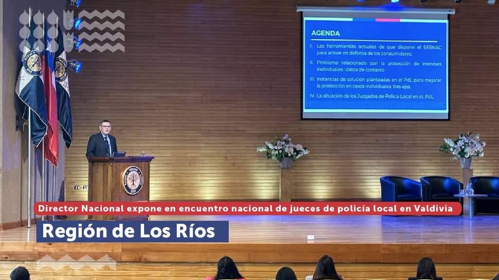 Los Ríos: Director expuso en encuentro nacional de jueces de policía local en Valdivia