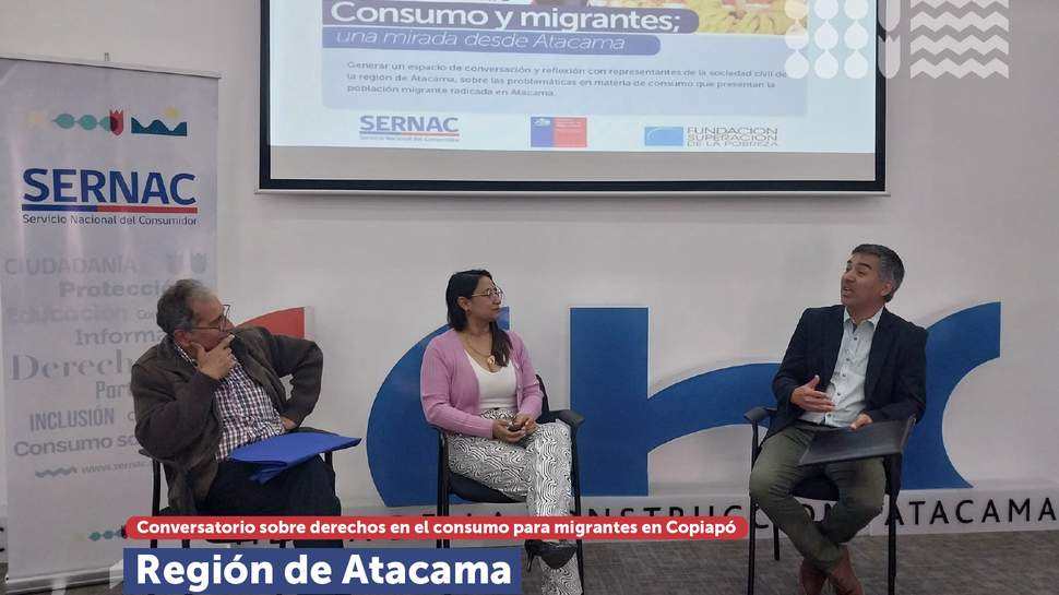 Atacama: Conversatorio sobre derechos en el consumo para personas migrantes