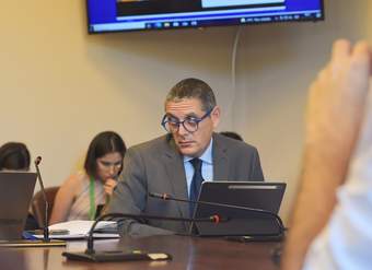 Director Nacional, Andrés Herrera, en la sesión de la Comisión de Economía de la Cámara de Diputadas y Diputados.