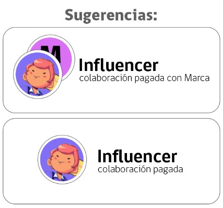 Buena práctica influencer Buena práctica influencer