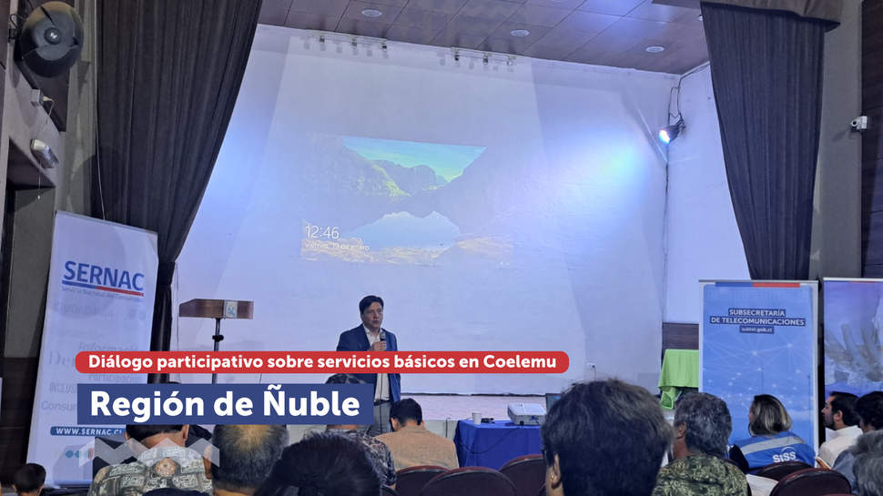 Ñuble: Diálogo participativo sobre servicios básicos en Coelemu