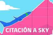 SERNAC cita a declarar a Sky Airlines por aumento sustancial de reclamos por retraso o cancelación de vuelos durante las últimas semanas