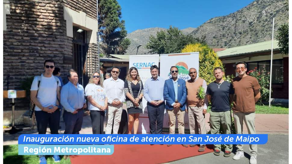 Metropolitana: Se inaugura nueva oficina de atención en la Municipalidad de San José de Maipo