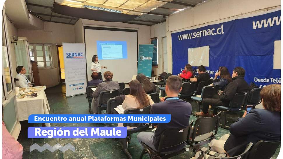 Encuentro anual Plataformas Municipales Maule