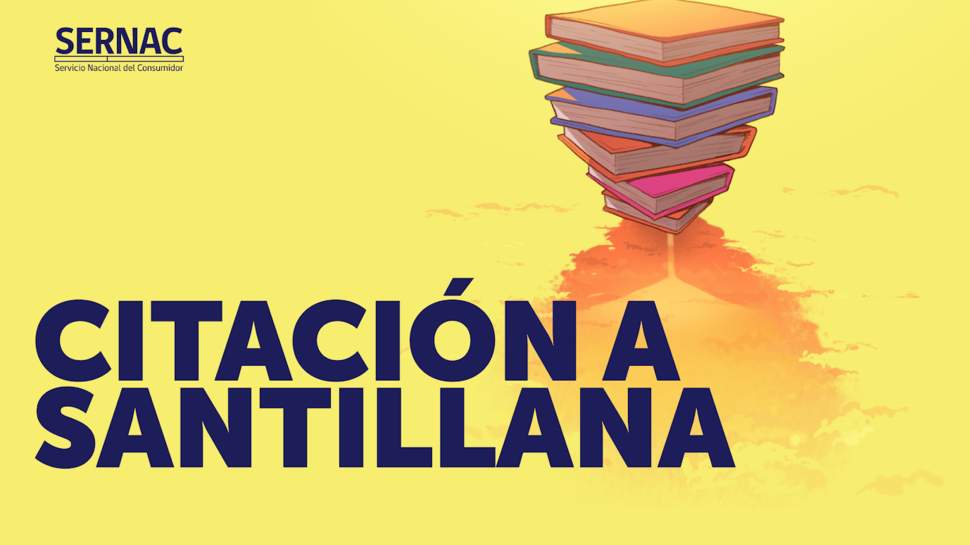 Santillana compareció en SERNAC tras citación a declarar por el retraso en la entrega de textos