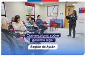 Aysén: Converatorio sobre garantía legal en la ciudad de Puerto Aysén