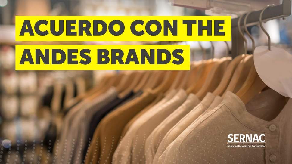SERNAC logra acuerdo con The Andes Brands para compensar a personas que reclamaron retraso o cancelaciones en Cyber SERNAC logra acuerdo con The Andes Brands para compensar a personas que reclamaron retraso o cancelaciones en Cyber