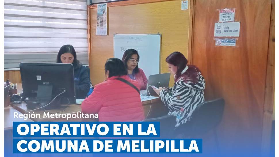 Metropolitana: Operativo para recepción de reclamos y consultas en Melipilla Metropolitana: Operativo para recepción de reclamos y consultas en Melipilla