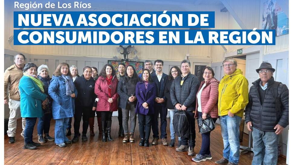 Los Ríos: SERNAC destacó conformación de nueva asociación de consumidores Los Ríos: SERNAC destacó conformación de nueva asociación de consumidores