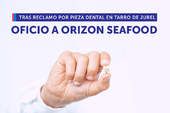SERNAC ofició a empresa Orizon Seafood tras reclamo de consumidor que denunció haber encontrado pieza dental en tarro de jurel SERNAC ofició a empresa Orizon Seafood tras reclamo de consumidor que denunció haber encontrado pieza dental en tarro de jurel