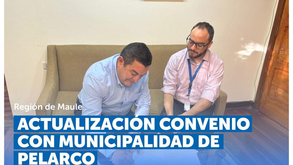 Maule: SERNAC y Municipalidad de Pelarco firman convenio para brindar mayor protección a vecinos y vecinas Maule: SERNAC y Municipalidad de Pelarco firman convenio para brindar mayor protección a vecinos y vecinas
