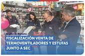 Atacama: SERNAC y SEC fiscalizan la venta de termoventiladores y estufas Atacama: SERNAC y SEC fiscalizan la venta de termoventiladores y estufas