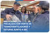 Los Lagos: SERNAC, Seremi de Energía y SEC entregan recomendaciones tras fiscalización de productos de calefacción Los Lagos: SERNAC, Seremi de Energía y SEC entregan recomendaciones tras fiscalización de productos de calefacción