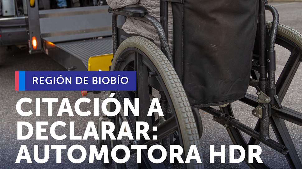 Biobío: El SERNAC cita a declarar a Automotora HDR por incumplimiento en el entrega de vehículos especiales Biobío: El SERNAC cita a declarar a Automotora HDR por incumplimiento en el entrega de vehículos especiales