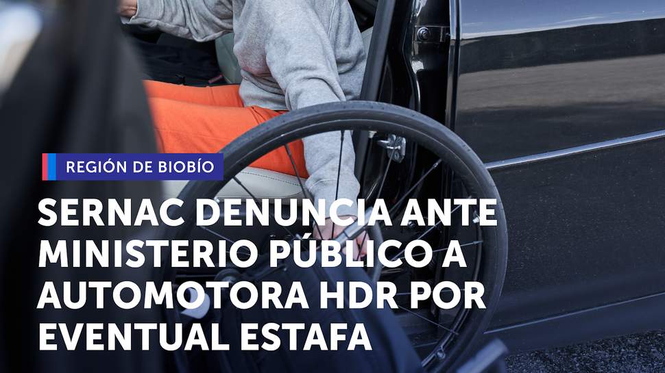 Biobío: El SERNAC denuncia ante el Ministerio Público a Automotora HDR por eventual delito de estafa Biobío: El SERNAC denuncia ante el Ministerio Público a Automotora HDR por eventual delito de estafa