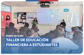 Aysén: Taller de educación financiera a estudiantes del Liceo Josefina Aguirre Montenegro