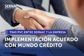 Comienza implementación de acuerdo compensatorio con Mundo Crédito