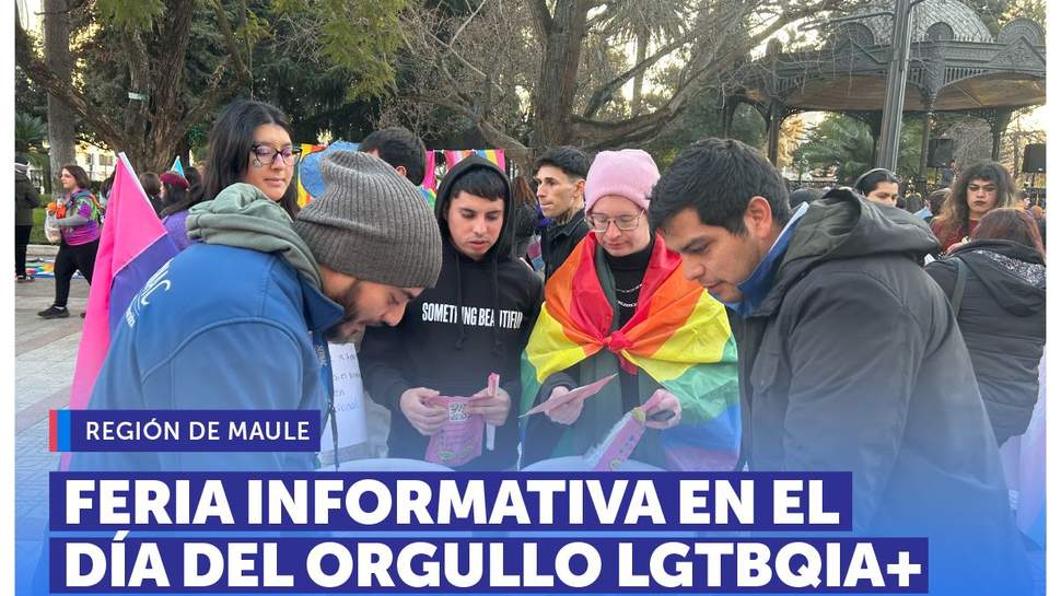 Maule: SERNAC participa en feria informativa en el Día del Orgullo LGTBQIA+ Maule: SERNAC participa en feria informativa en el Día del Orgullo LGTBQIA+