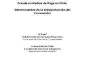 Fraude en Medios de Pago en Chile: Determinantes de la Autoprotección del Consumidor