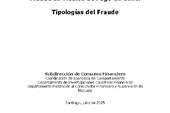 Fraude en medios de pago en Chile: Tipologías del fraude