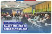 Metropolitana: Taller sobre Ley Pro Consumidor en Liceo de adultos Tobalaba