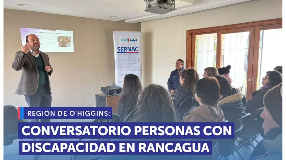 O'Higgins: Conversatorio “Derecho a la no discriminación y trato digno" a personas con discapacidad O'Higgins: Conversatorio “Derecho a la no discriminación y trato digno" a personas con discapacidad