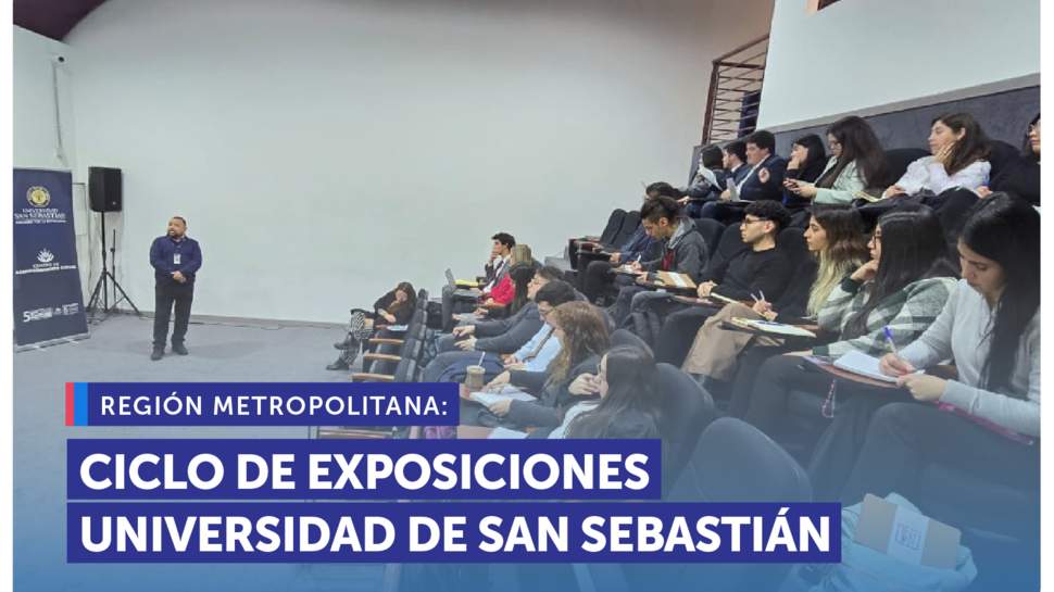 Metropolitana: Ciclo exposiciones sobre facultades del Servicio para estudiantes de la Universidad San Sebastián