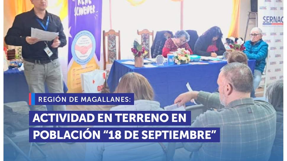 Magallanes: SERNAC desarrolla actividad en terreno de recepción de reclamos y consultas en la población "18 de Septiembre" Magallanes: SERNAC desarrolla actividad en terreno de recepción de reclamos y consultas en la población "18 de Septiembre"