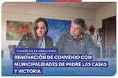 La Araucanía: SERNAC renovó convenios de colaboración con las Municipalidades de Padre Las Casas y Victoria La Araucanía: SERNAC renovó convenios de colaboración con las Municipalidades de Padre Las Casas y Victoria