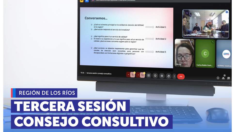 Los Ríos: Tercera sesión anual del Consejo Consultivo centrada en fortalecer la atención y calidad del servicio