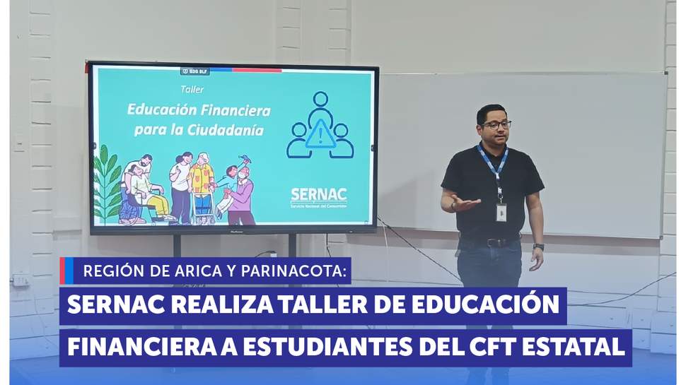 Taller de educación financiera a estudiantes del CFT Estatal de Arica y Parinacota Taller de educación financiera a estudiantes del CFT Estatal de Arica y Parinacota