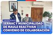 Maule: Renovación de convenio con la Municipalidad de Maule