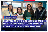 Los Ríos: Reconocimiento docente de jardín infantil en Puerto Montt