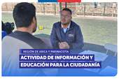 Arica: SERNAC participó en actividad informativa y educativa en el Estadio Carlos Dittborn