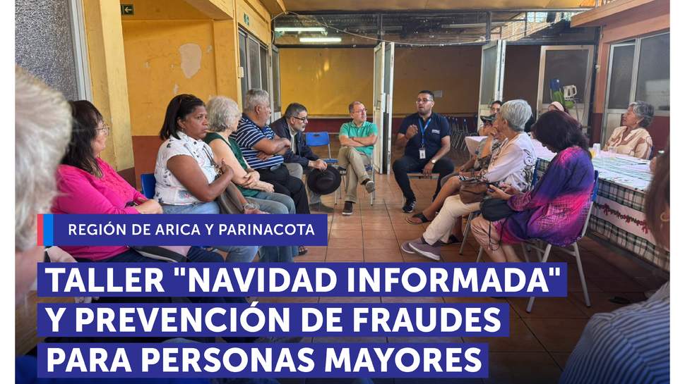 Taller Navidad Informada en Arica