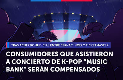 Tras acuerdo judicial entre SERNAC, Noix y Ticketmaster, consumidores que asistieron a concierto de k-pop “music bank” serán compensados