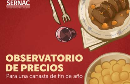 SERNAC lanza Cotizador de Cena de Fin de Año: precios pueden variar hasta un 24% en una misma comuna
