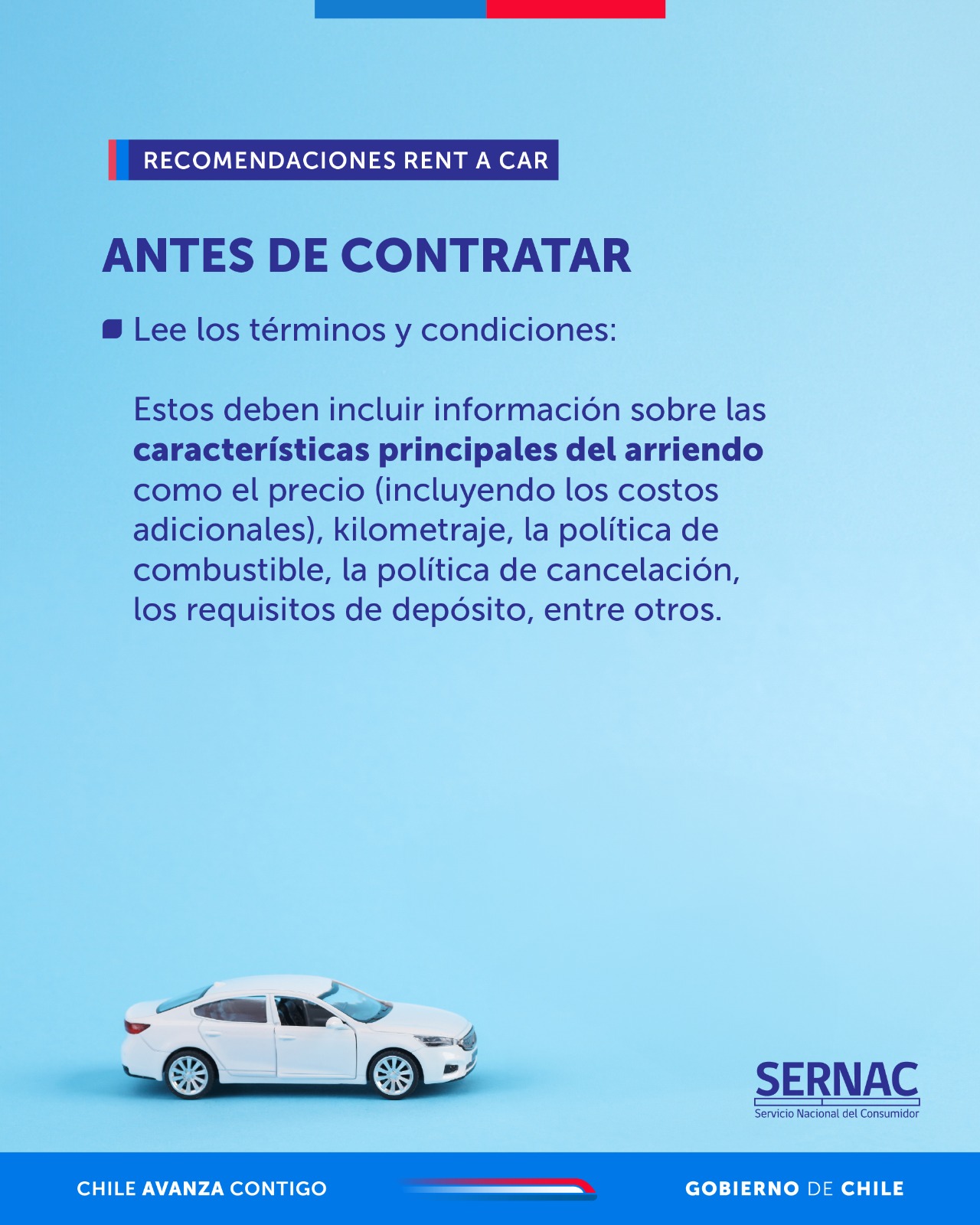 Recomendaciones antes de contratar un Rent a Car Recomendaciones antes de contratar un Rent a Car
