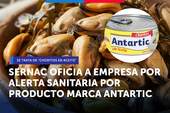 SERNAC oficia a empresa por alerta sanitaria en producto "choritos en aceite" marca Antartic