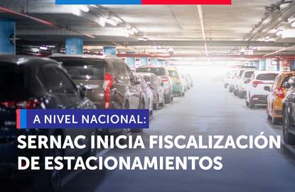 SERNAC inicia fiscalización de servicios de estacionamientos
